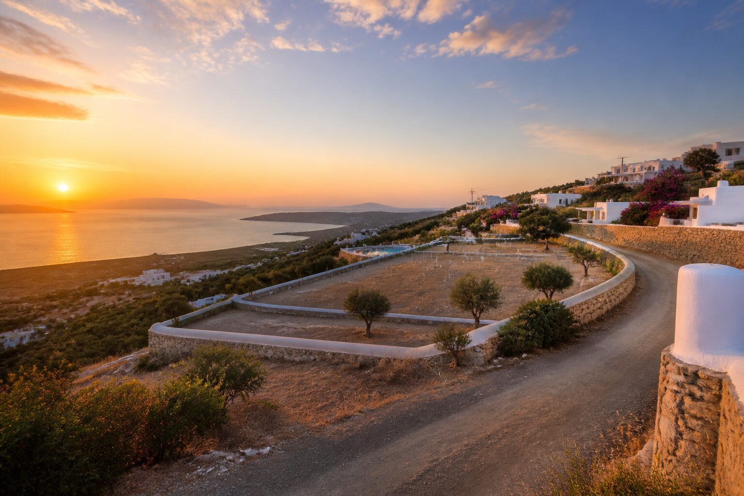 Mykonos Hilltop Development Plot
