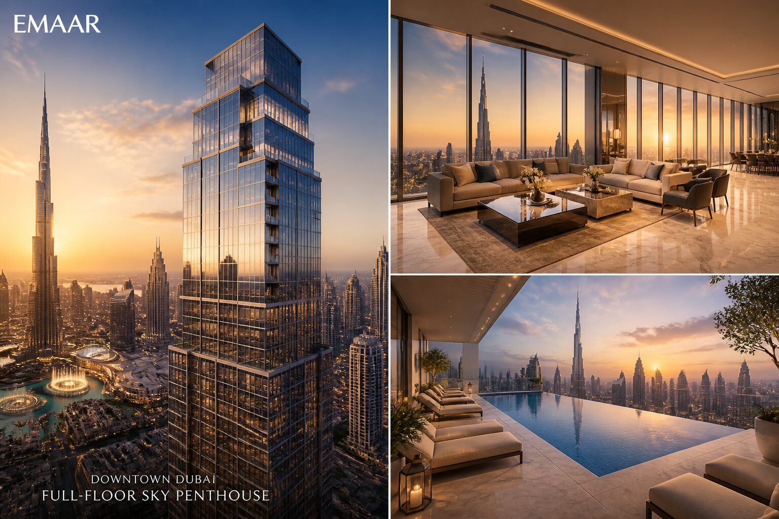 Burj Vista Sky Penthouse