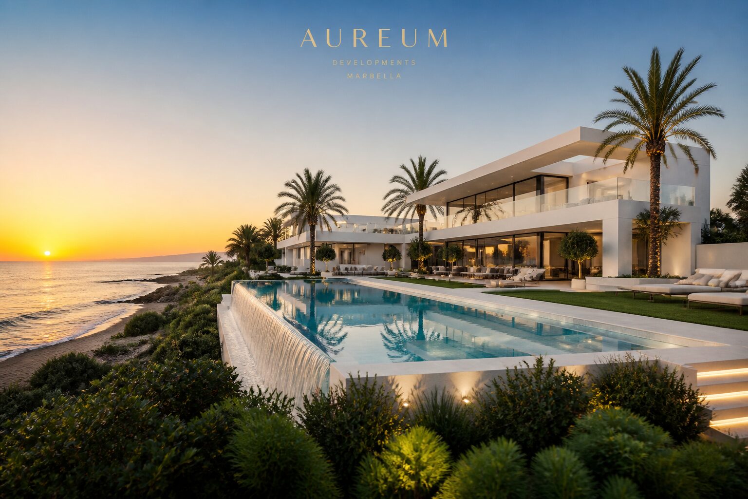 Marbella Golden Mile Beachfront Villa