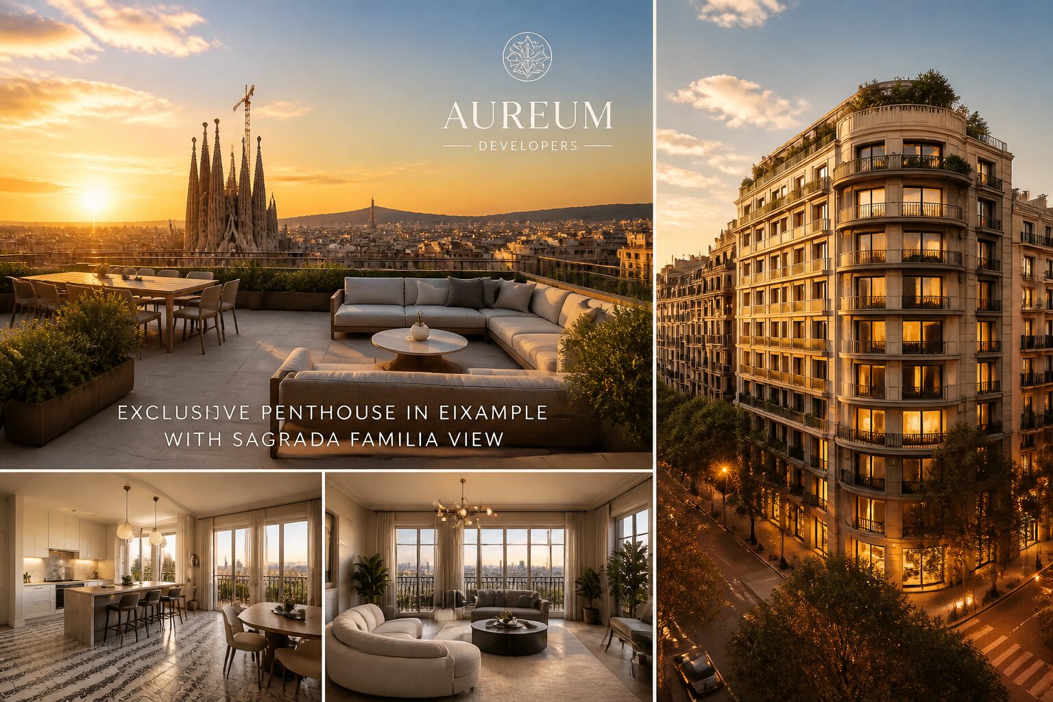 Barcelona Eixample Penthouse