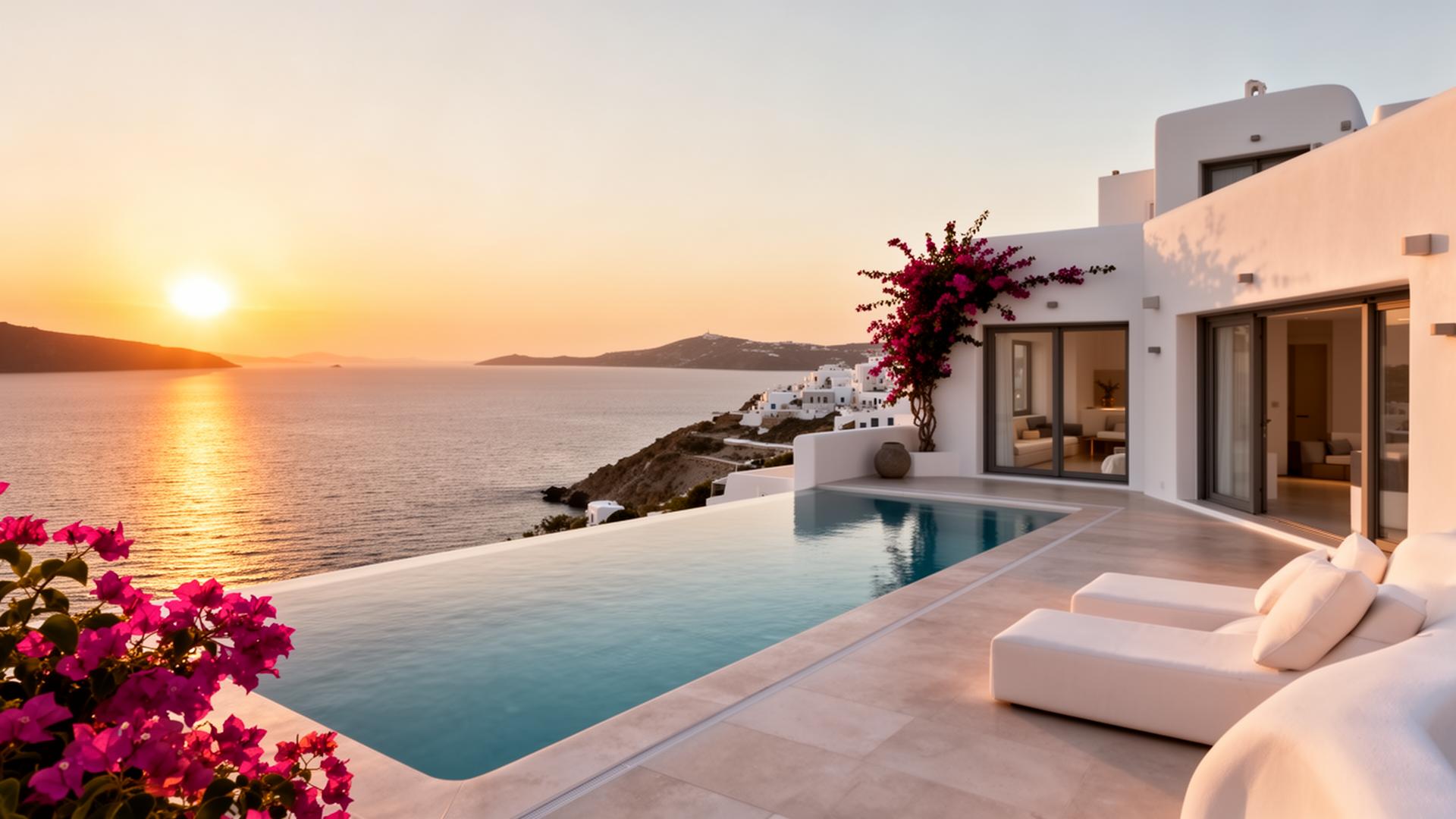 Luxury property in Mykonos, Greece